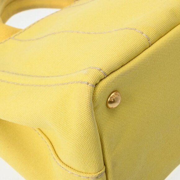 PRADA Canapa mini yellow BN2439 hand bag - Picture 10 of 12